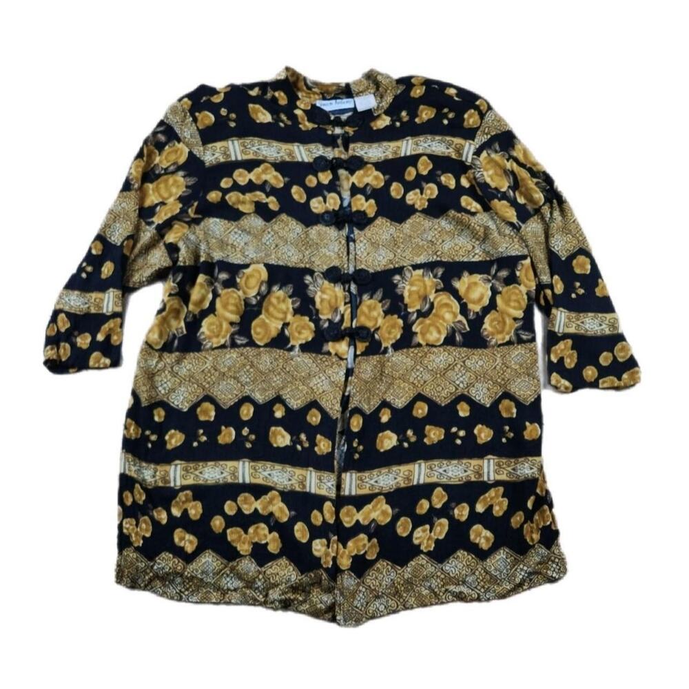 VINTAGE SHARON ANTHONY BLOUSE DARK ACADEMIA WORKWEAR CAREER ARTSY WITCHY